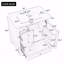 Meuble-lavabo 30 po avec lavabo, meuble-lavabo autoportant noir avec lavabo en céramique, structure en bois massif, porte à fermeture en douceur, 3 tiroirs