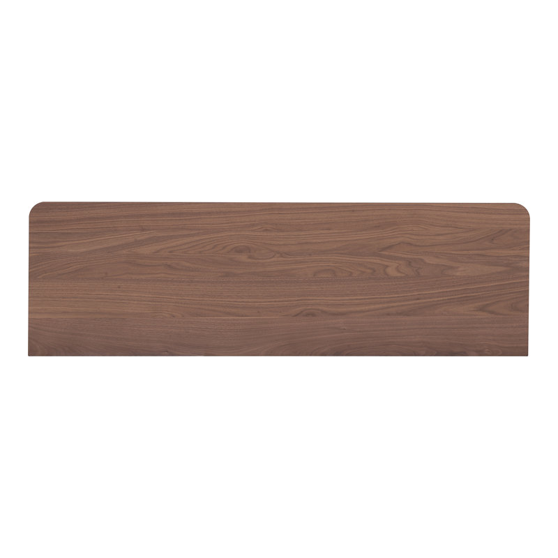 6 Drawer 60" W Double Dresser, Walnut