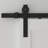 6.6 Ft. Soft Close Standard Single Barn Door Hardware Kit (Door Not Included)-22555935