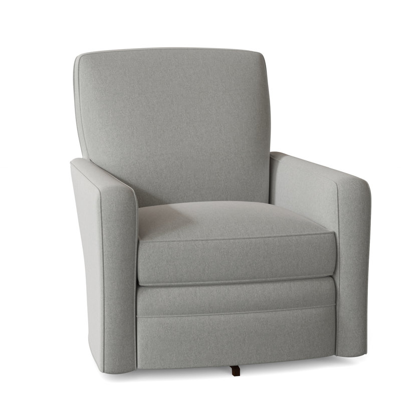 Idana Upholstered Swivel Armchair, Popstitch 21 Dove, Yes