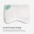 Bedgear Level Cuddle Pillow - Firm Bed Pillow for Side Sleepers - Moisture Wicking Cover - Size 0.0