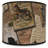 8'' H Paper Drum Lamp Shade
