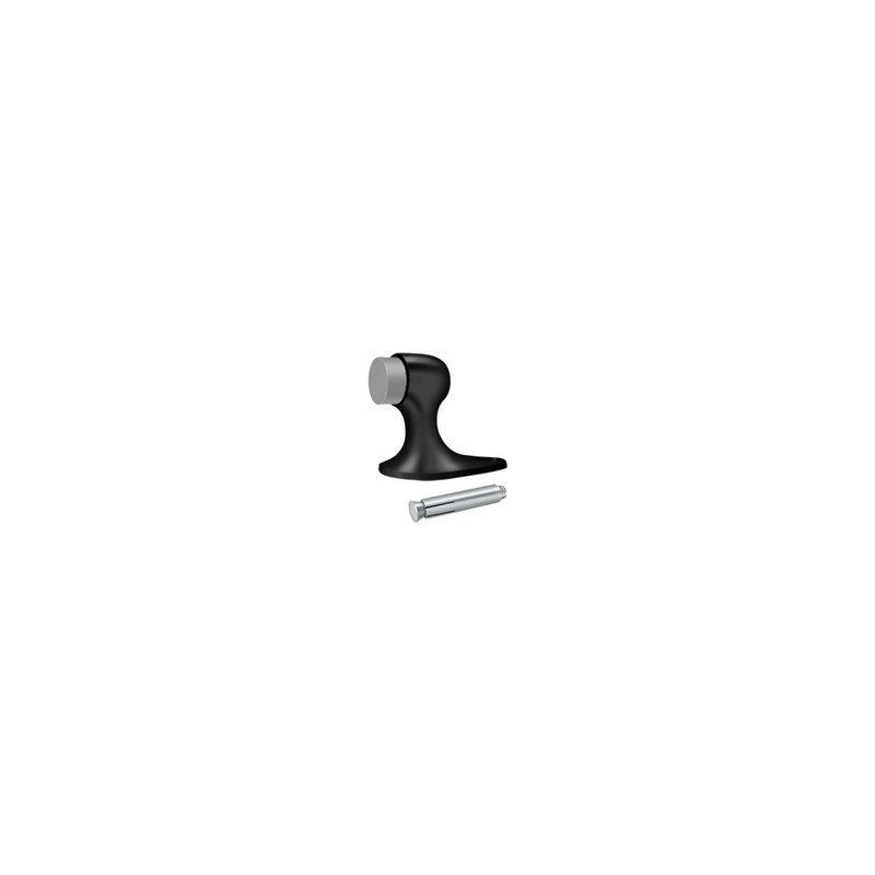 Door Stop, Painted Black