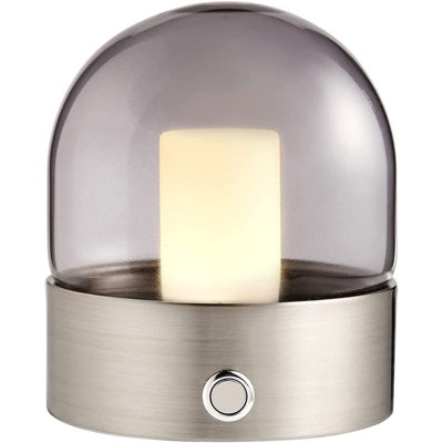 Lampe de table 4 "avec USB Deleah