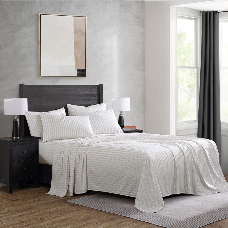 Ensemble de draps Sydney, Ensemble de draps pour lit double + un drap-housse