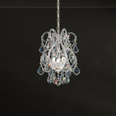 Olde World 4 - Light Unique Empire Chandelier with Crystal Accents -  Schonbek, 6809-40A