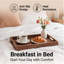HONGKONGDISHUELECTRONICTECITED Serving Tray Mango Wood Tray