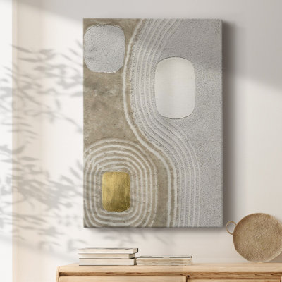 Golden Ishi I sur impression sur toile