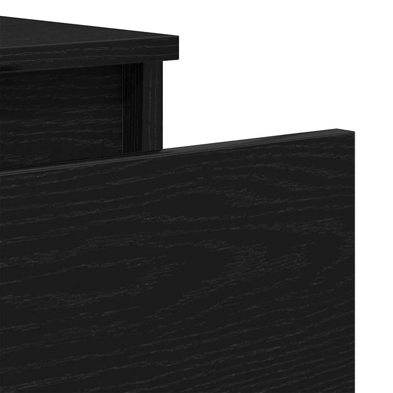 Hardcastle Sideboard 60x35x98.5 cm Engineered Wood, Black Oak