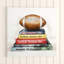 «Football Livres», impression sur toile tendue-910466907