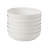 Gibson Home Zen Buffet 4-Piece Dinner and Pasta Bowl Set - White