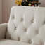 Canapé-lit simple tapissier à dossier capitonné Belva-88551169
