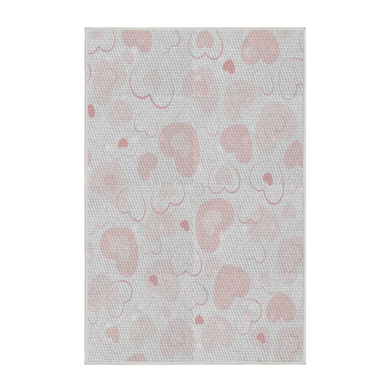 Tapis décoratif vert Tomy, Rectangle 5 pi x 7 pi