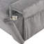 Canapé-lit modulaire moderne avec rangement et porte-gobelet de style contemporain - gris-1390113557