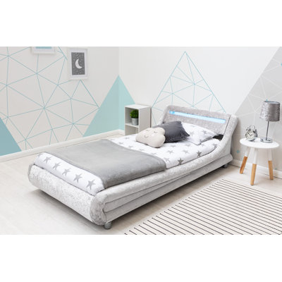 Arine Upholstered Bed with Mattress