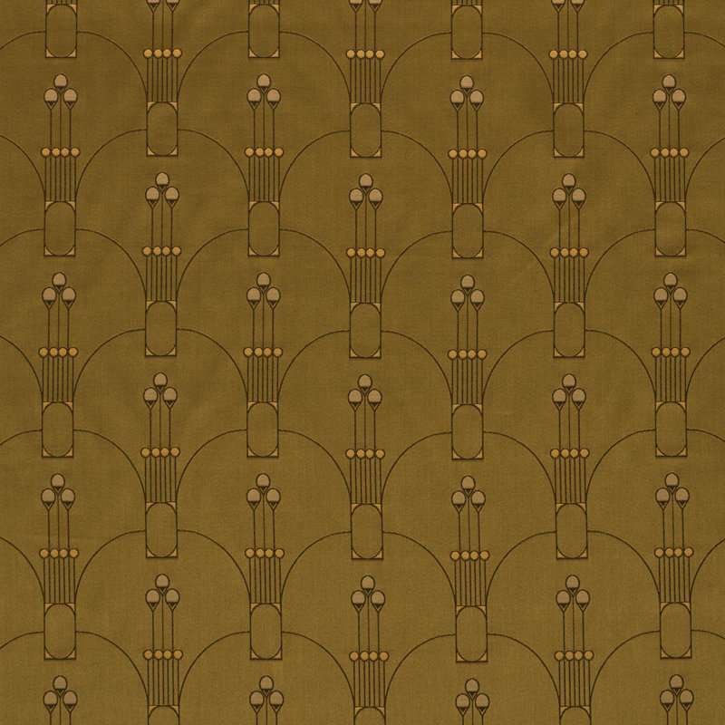Swanson Scallop Fabric, Blue