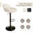 Bruckner Swivel Upholstered Adjustable Height Counter Stool with Metal Frame-1533333643