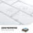 10 Sheet Peel And Stick Backsplash Subway 3D Wall Panels