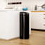 Stainless Steel, Plastic Kitchen Trash Can