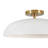 Adriano 1 - Light Led Dome Semi Flush Mount With Glass Shade-1949793498