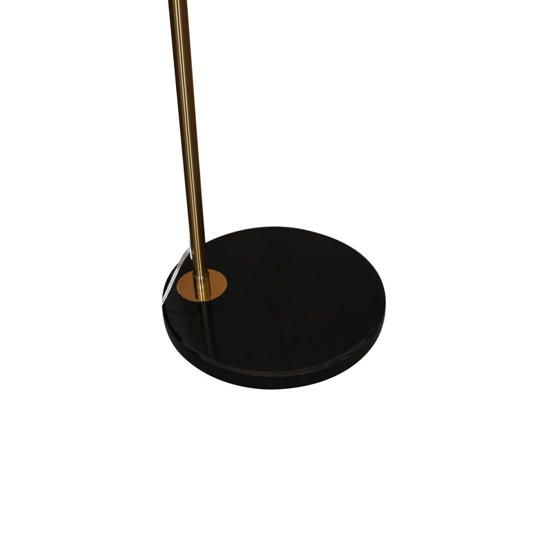 Lampe sur pied arquée 75,6 po Eckehard, Or
