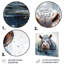 Gris majestueux Hippo Elegance II - art mural hippopotame-1822582870
