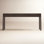 Hollander 72"W Solid Wood Wide Desk, Contemporary Style with Keyboard Tray and 2 Side Drawers