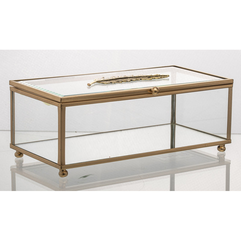 Glass Jewelery Box +