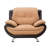 Sulayman Faux Leather Armchair-97086053