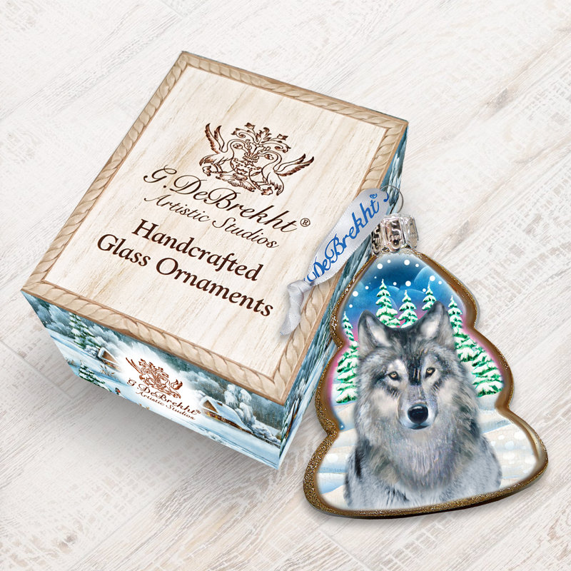 Keepsake 3'' Handmade Glass Holiday Shaped Ornament