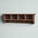 Alezzi Industrial 48 in. Solid Wood & Metal Coat-Rack With 6 Strong Coat Hooks and 4 Cubbies- 10 in. w x 7 in. d x 6 3/4 in. h - Tool Organization and Garage Storage