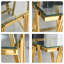 Table basse moderne en acier inoxydable-403661279