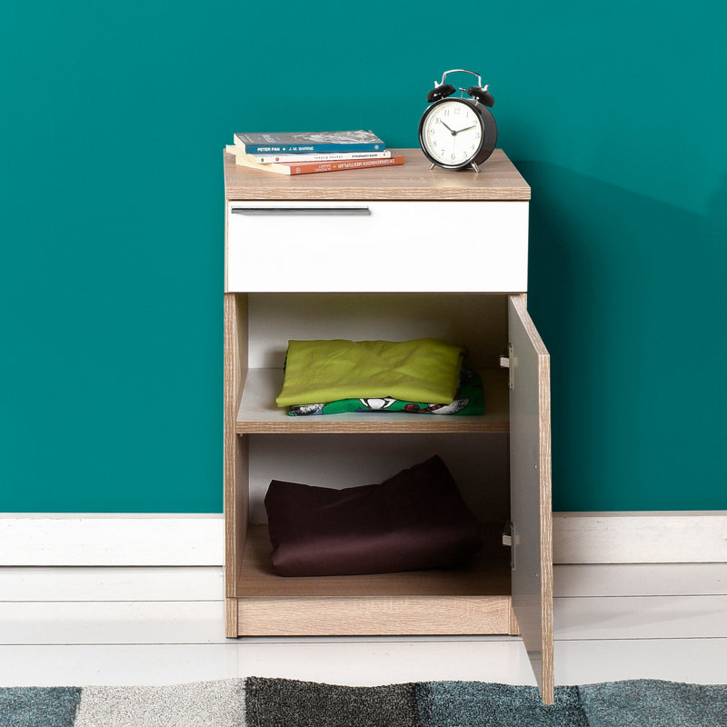 Derrelle 40 cm W Bedside Table