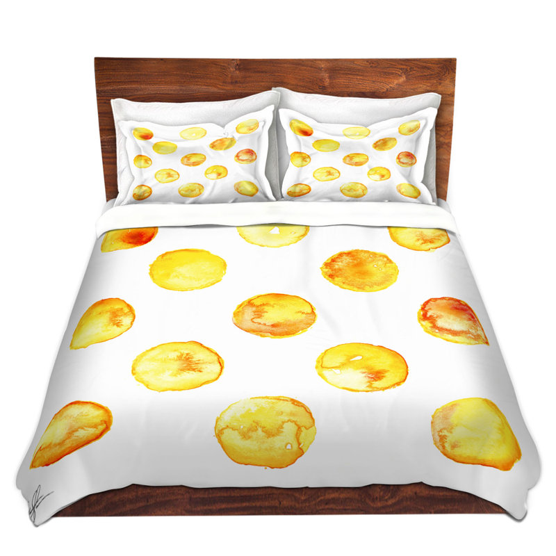 Ensemble de housse de couette en microfibre DiaNoche par Kathy Stanion - Circle Joy 6