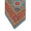 Tapis à main one-of-kind noué la blue 9 pi 0 x 12 pi 1 laine area Altom