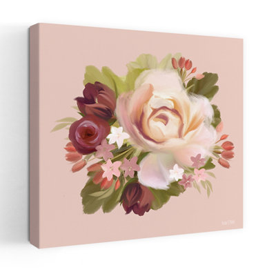 Art floral contemporain Blush Blossoms