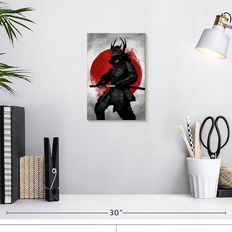 Leisha Samurai II, 12" H x 8" W