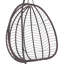 Kirstien Hanging Egg Chair With Stand All-Weather Rattan Wicker Swing Waterproof Cushions-1208596512