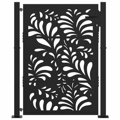 Weathering Steel Gate