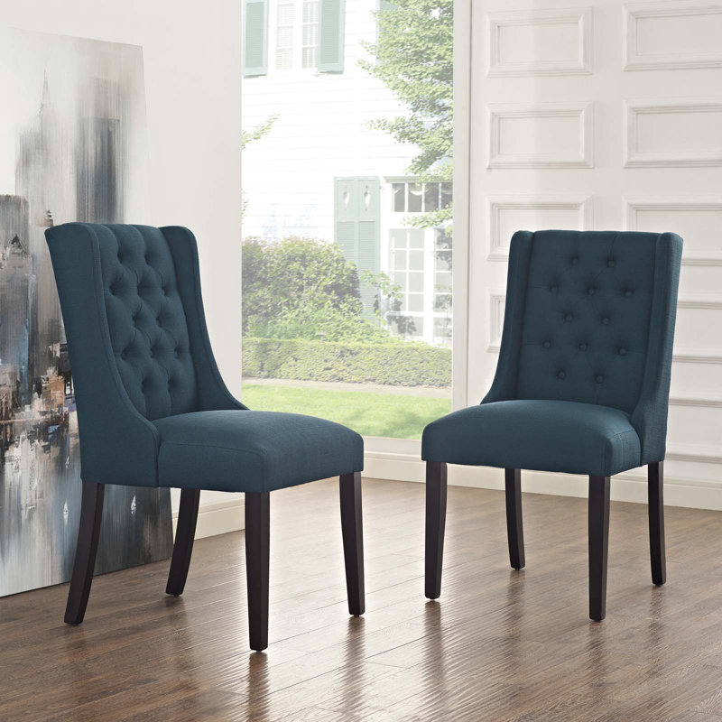 Modway Baronet Dining Chair Fabric, Azure
