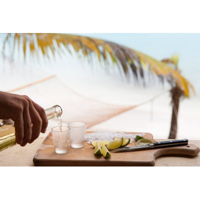 Bartender Pouring Tequila by Cdwheatley - No Frame Art Prints on Canvas