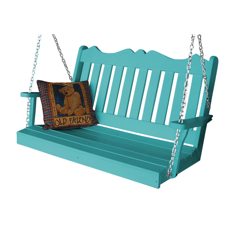 Balancelle Nicholas English, Bleu Aruba, 62'' W