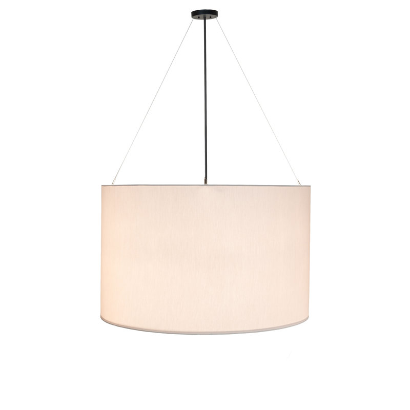 48" Wide Cilindro Natural Textrene Pendant