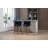 COOLMORE Counter Height Bar Stools Set Of 2 For Kitchen Counter Solid Wood Legs With A Fixed Height Of 360 Degrees-1832392776