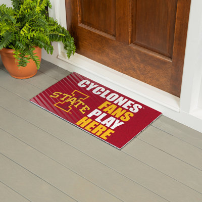 Tapis en PVC Iowa State University, 28 po x 16 po