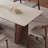 Modern rectangular style dining table-675156702