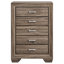 Ensemble de chambre avec très grand lit 5 pièces Oatfield Washed Taupe-667551451-667551448-667551449