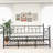 Metal Daybed Frame Twin Size Platform with trundle