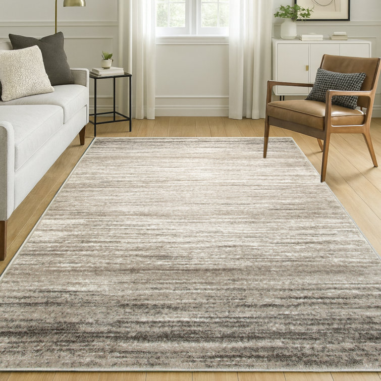 Tapis gris délavé Mante