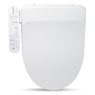 Elongated Toilet Seat Bidet No Faucet Included